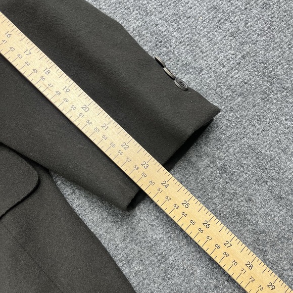 Ermenegildo Zegna Blazer Jacket 100% Cashmere Men Size 44R Sport Coat Black - Picture 8 of 12